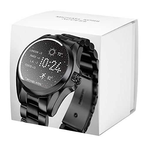 Michael kors smartwatch black sale