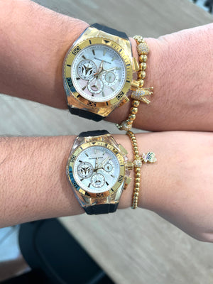 Set de relojes technomarine de hombre 45mm y mujer 40mm