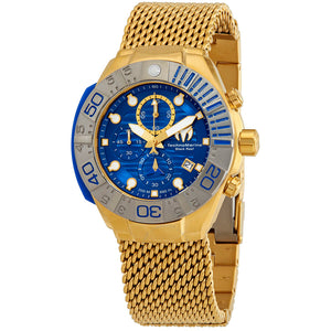 Technomarine Suizo Men’s Gold and Gold 46mm Dos Correas